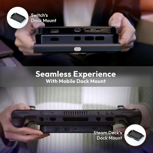 VITURE Luma Ultra XR Glasses & Pro Mobile Dock, First-Ever Immersive XR Experience for Switch 2, Co-op Stream, Charging While Playing, for Switch, Handhelds, Fire TV, Neckband, & All HDMI/USB-C Inputs in Saudi Arabia