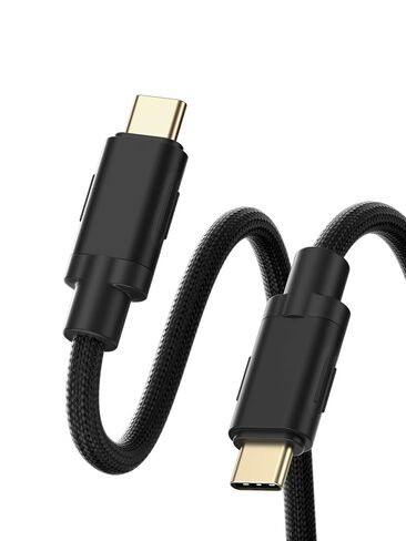 Thunderbolt 5 Cable (Intel Certified), 120Gbps Data Transfer, 240W Fast Charging, 16K@60Hz Display USB-C Cable, for Fit Thunderbolt 4/3, USB4/3, iPhone 17/16/15, MacBook(3.3ft) in Saudi Arabia