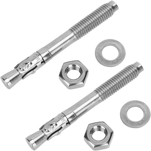 Stainless Steel Setscrew Anchor Screw, Wedge Anchor, Expansion Bolt Piton Outdoor Climbing Equipment for Fixing 2Pcs in Saudi Arabia