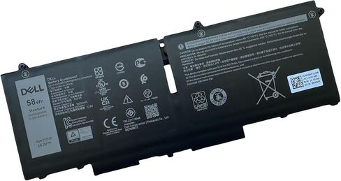 DELL FK0VR 15.2V 58Wh 4-Cell Standard Rechargeable Lithum-ion Battery For Dell Latitude 5330/5330 2 in-1, 7330/7330 2-in 1,7430/7430 2-in-1, Latitude 7530, 5430, 5530 ,Precision 3570 sereis Laptops in Saudi Arabia