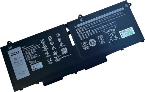 DELL FK0VR 15.2V 58Wh 4-Cell Standard Rechargeable Lithum-ion Battery For Dell Latitude 5330/5330 2 in-1, 7330/7330 2-in 1,7430/7430 2-in-1, Latitude 7530, 5430, 5530 ,Precision 3570 sereis Laptops in Saudi Arabia