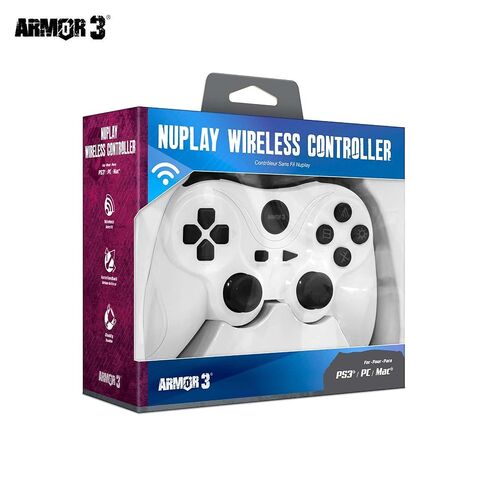 وحدة تحكم الألعاب اللاسلكية Armor3 "Nuplay" لجهاز PS3 (بلاي ستيشن 3) - أبيض in Saudi Arabia