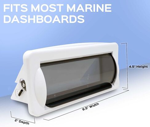 Clarion M508 Single DIN Digital Media Receiver with Built-in Bluetooth with Creative Audio CAMC1B Marine Single DIN Radio Mounting Kit with Retractable Cover (White) in Saudi Arabia