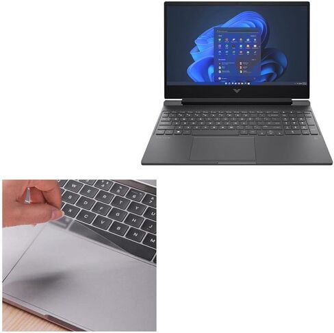 BoxWave Touchpad Protector Compatible with HP Victus 15 (15z-fb000) - ClearTouch for Touchpad (2-Pack), Pad Protector Shield Cover Film Skin in Saudi Arabia