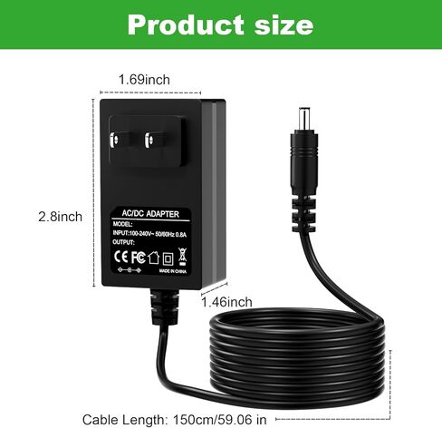 29.4V Charger for Hyper 24V Volt Battery Compatible with Hyper HPR 350 HYP-350-1000 Powered Youth Dirt Bike Power Adapter Supply Cord in Saudi Arabia