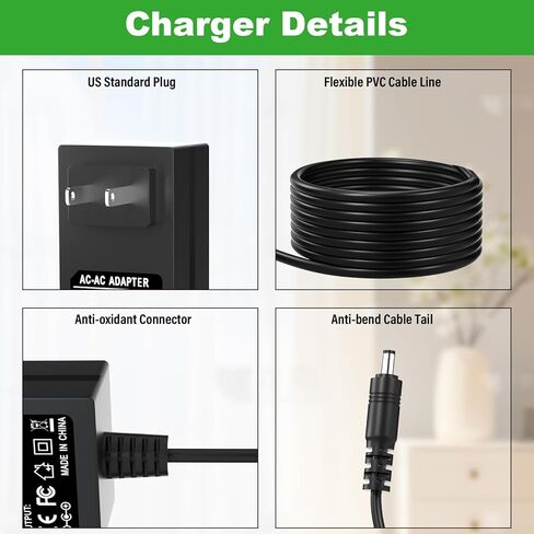 29.4V Charger for Hyper 24V Volt Battery Compatible with Hyper HPR 350 HYP-350-1000 Powered Youth Dirt Bike Power Adapter Supply Cord in Saudi Arabia