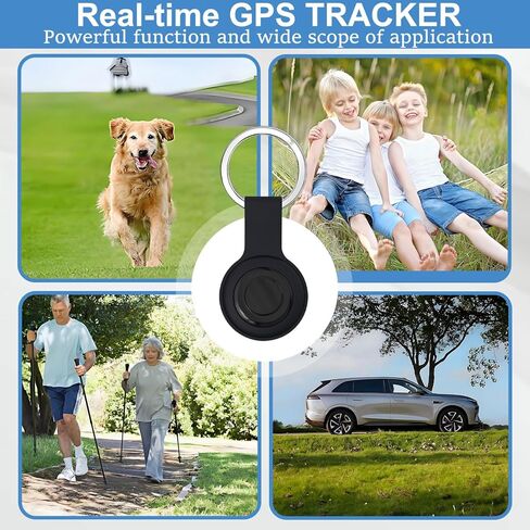 جهاز تعقب GPS للمركبات والسيارات والحيوانات الأليفة والأطفال والأشياء الثمينة - بدون بطاقة SIM، بدون اشتراك - جهاز تتبع عالمي في الوقت الفعلي - متوافق مع iOS وAndroid in Kuwait