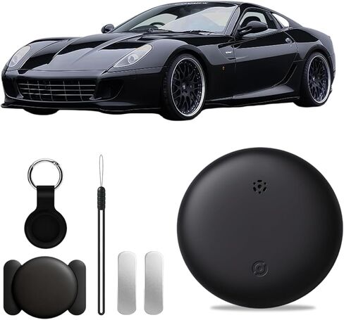 GPS Tracker Device for Vehicles,Non Detectable GPS Tracker for Android and iPhone with Real-Time Tracking,Hidden Car Tracker Device,No Monthly Fee,No SIM,for Cars, Kids, Pets(Carbon Black) in Saudi Arabia