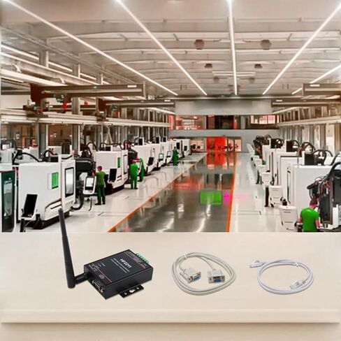 HF2211 Industrial Serial Device Server RS232/RS485/RS422 to Ethernet Converter, MIPS MCU 4MB Flash, 10/100Base-T, TLS/AES Encryption, 5-36V DC, -45~85° in Saudi Arabia