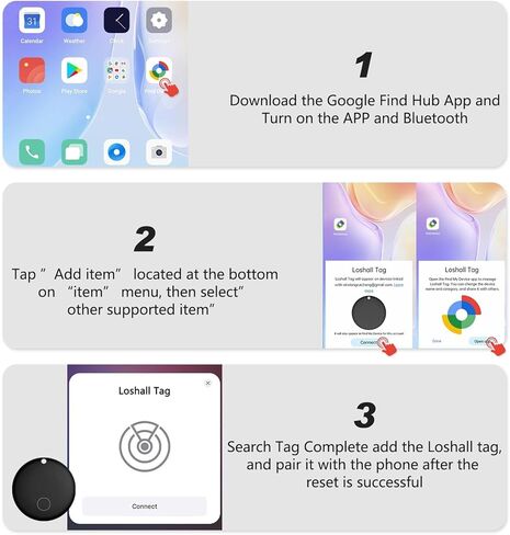 GPS Tracker for Vehicles,Hidden GPS Car Tracker with Magnetic Case(iOS&Android Compatible),Real-time Global Coverage Car Locator for Truck,No Subscription&Monthly Fee/No SIM Card-Black in Saudi Arabia