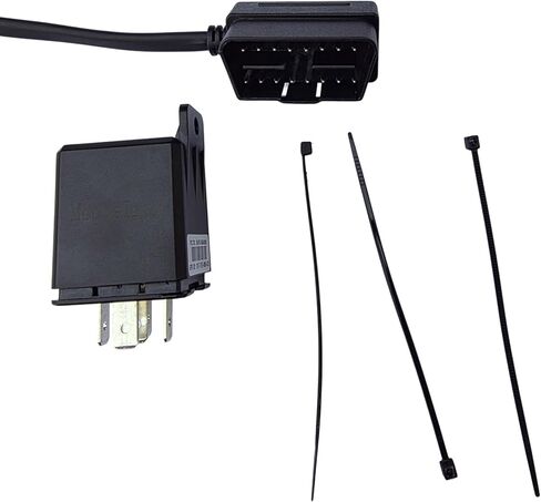 جهاز تعقب MooveTrax Obd & Hardwired GPS للمركبات المزودة بمفتاح Kill Switch - متوافق مع Turo وABI وRoamly، وسياج جغرافي غير محدود، وتنبيهات السرعة، وتعقب السيارات المضاد للسرقة، والصيانة وتتبع الرسوم، 4G LTE in Saudi Arabia