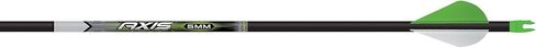Easton Axis 5mm Carbon Arrows with HIT Inserts, 6-Pack Fletched in Saudi Arabia