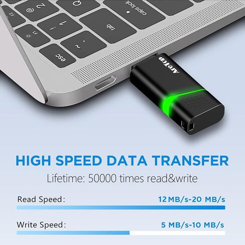 AreTop 16GB Flash Drive 3 Pack with Type C Adapter, Retractable USB 2.0 Thumb Drive Multicolor USB Drive for Date Storage, High Speed Jump Drives with LED Indicator, 16GB 3 Pack (Red, Green, Blue) in Kuwait