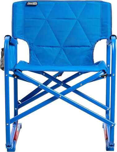 Coleman Pro Rocker Chair, Easy & Fast Folding, Up to 250lb Capacity, Great for Camping, Easily Portable, Neptune in Saudi Arabia