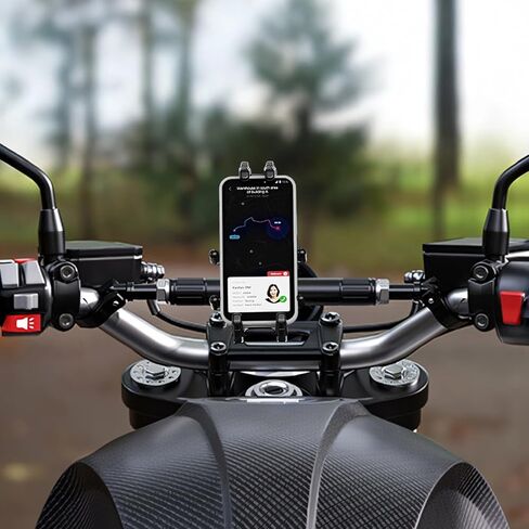 Motorcycle Handlebar Extender, Aluminum Alloy Crossbar Mount Bracket, Adjustable Length for 7/8 inch Protaper Bars, Electric Bicycle GPS Phone Holder in Saudi Arabia