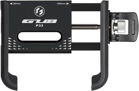 GUB P33 Quick Release Alloy Nylon Bike Phone Holder for Universal Device Rotatable Bicycle Phone Stand Scooter Moto Mount Adjustable Angle Handlebar Clips in Saudi Arabia
