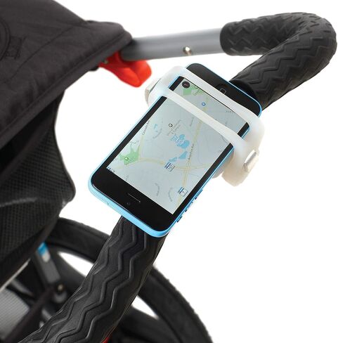 حامل مقود الدراجة للهواتف الذكية من Nite Ize HandleBand Universal، شفاف in Saudi Arabia