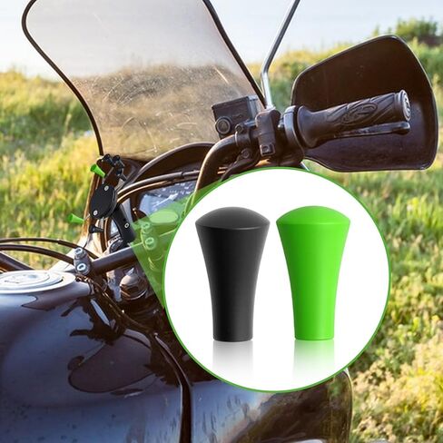 8 Pack Rubber Cap Silicone Tips Replacement Parts for Phone Tablet Holder Tough-Claw Bicycle Motorcycle Clamp Arm Base Bracket Repair, Green & Black in Saudi Arabia