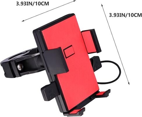 Totority 2pcs Bicycle Navigation Bracket Anti Holder Bike Phone Stand Rack Motorcycle Cell Phone Mount Bike Handlebar Holder Rack Field Made of 304 Stainless Steel Screws in Saudi Arabia