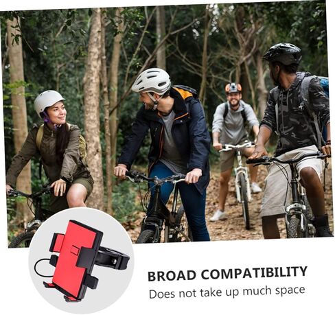 Totority 2pcs Bicycle Navigation Bracket Anti Holder Bike Phone Stand Rack Motorcycle Cell Phone Mount Bike Handlebar Holder Rack Field Made of 304 Stainless Steel Screws in Saudi Arabia