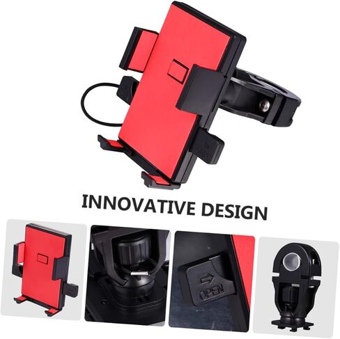 Totority 2pcs Bicycle Navigation Bracket Anti Holder Bike Phone Stand Rack Motorcycle Cell Phone Mount Bike Handlebar Holder Rack Field Made of 304 Stainless Steel Screws in Saudi Arabia