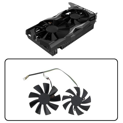 زوج واحد من مروحة بطاقة الرسومات المتوافقة مع ZOTAC Gaming RTX 2070 MINI المتوافقة مع ZOTAC GTX 1080TI in Saudi Arabia