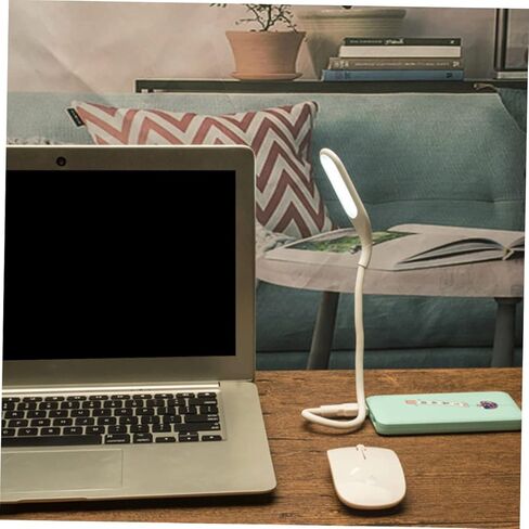 1pc Portable USB Led Lamp Dimmable Touch-Sensitive Bedside Night Light for Reading in Saudi Arabia