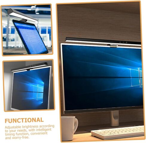 jojofuny Monitor Light Bar Computer Screen Light Bar Dimmable Brightness for Eye Protection in Saudi Arabia