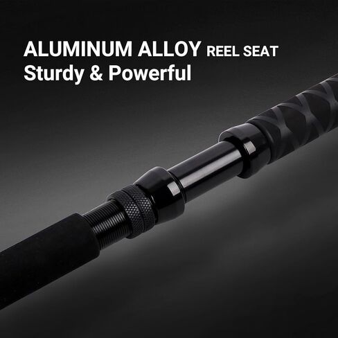 Fiblink 2-Piece Trolling Fishing Rod, Saltwater Roller Rod, Portable Big Game Rod(5’6"/6’/7’) in Saudi Arabia