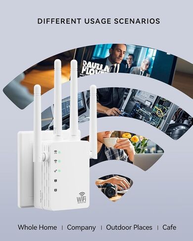 WiFi Extender, 2026 Signal Booster with Dual Band 5GHz/2.4GHz, Long Range Up to 14000 sq. ft, Internet Extender WiFi Booster, WiFi Extenders Signal Booster for Home and Outdoors (Model FT03) in Saudi Arabia
