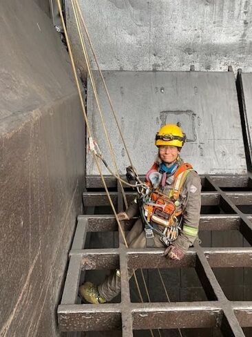 Hi-Vis Radio Chest Harness for Technicians, Firefighters, Search & Rescue, and Field Workers | Reflective Adjustable Work Harness for Outdoor & Emergency Use. in Saudi Arabia
