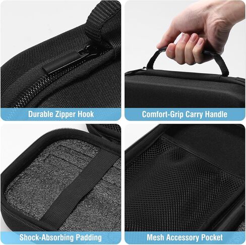 BAOFENG PB5 Walkie Talkie Carrying Case, Protective Handheld Radio Storage Case Holder with Custom Foam, Compatible with UV-5RM, AR-5RM, K5 Plus, UV-5G Plus, UV-7B & Accessories (Case Only) in Saudi Arabia