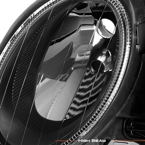 AKKON - For Mercedes Benz E-Class Halogen Type Projector Headlights Left + Right Side Replacement Pair Set in Saudi Arabia