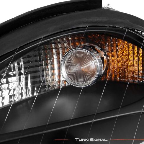AKKON - For Mercedes Benz E-Class Halogen Type Projector Headlights Left + Right Side Replacement Pair Set in Saudi Arabia