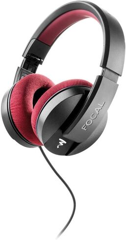 Focal Listen Professional Closed-Back Studio Circul-aural Headphones Bundle with Xuma 5-Way Headphone Splitter and Auray Headphones Holder in Saudi Arabia