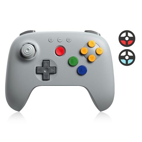 8Bitdo 64 Bluetooth Controller (Gray) - Retro Design in Kuwait