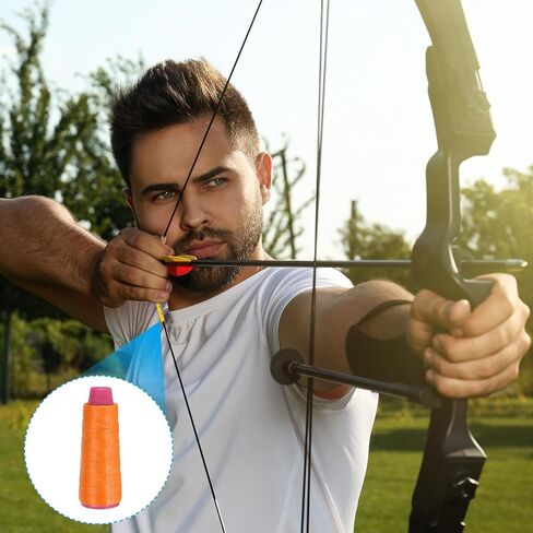 MECCANIXITY Archery Recurve Bow String Serving Thread Nylon Bowstring for Recurve Bow Compound Tying Peep Sight Nock in Saudi Arabia