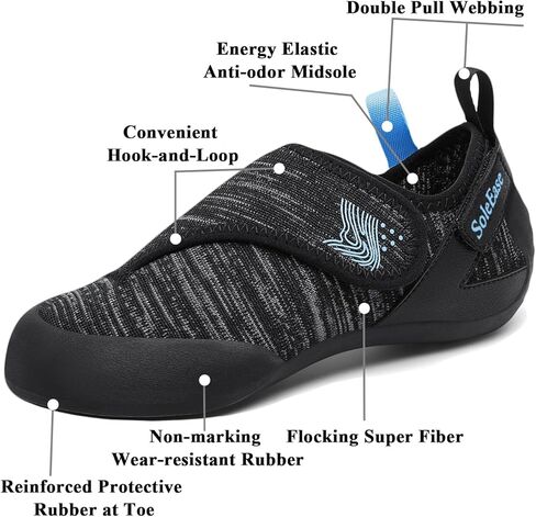 Climbing Shoes for Men Women(904Black,38) in Saudi Arabia