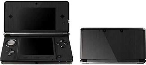 Skinit Decal Gaming Skin Compatible with 3DS (2011) - Originally Designed Ebony Wood Design in Saudi Arabia