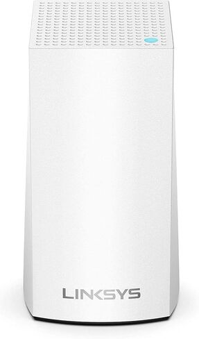 Linksys Velop Mesh Home Wi-Fi System, Up to 1,500 Sq. Ft. Coverage, Supports 10+ Devices, Dual-Band AC1300 Speeds up to 1.3 Gbps, Easy App Setup, White in Saudi Arabia