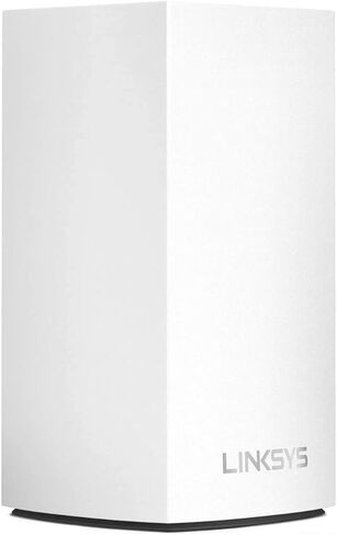 Linksys Velop Mesh Home Wi-Fi System, Up to 1,500 Sq. Ft. Coverage, Supports 10+ Devices, Dual-Band AC1300 Speeds up to 1.3 Gbps, Easy App Setup, White in Saudi Arabia