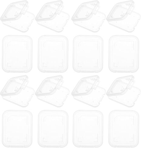 20pcs Memory Card Case Set with Drop-Resistant Protective Holder for Secure Digital and Micro Cards, Portable Compact Storage Box Suitable for Travel and Photography Accessories in Saudi Arabia
