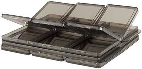 48 Slots, SD/SDHC Memory Card Hard Plastic Cases 4X 12 Slot Folding Transluscent Plastic Card Holder Cases in Saudi Arabia