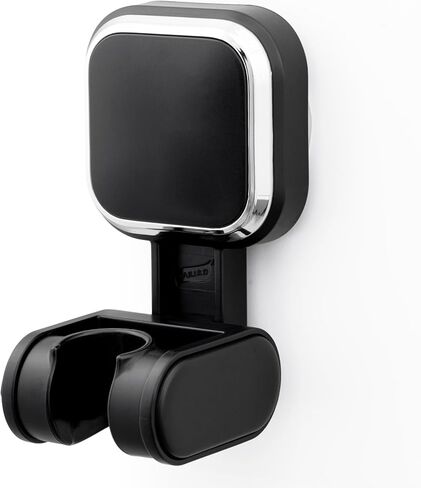 TAILI Shower Head Holder Suction Cup, Adjustable Height & Angle, Wall Mounted, Waterproof, White, Plastic, Square, Bathroom & Shower Fixture in Saudi Arabia