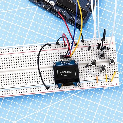 ELEGOO 3PCS 0.96 Inch OLED Display Screen Module Compact Self-Luminous SSD1306 I2C Display Mini Screens for Arduino Projects (White) in Saudi Arabia
