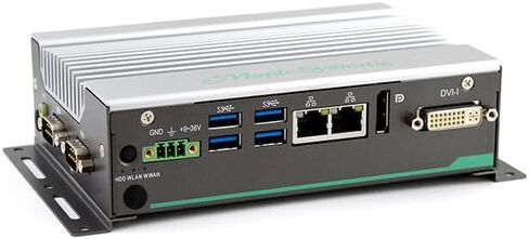 IPC2610A-B04P6C - جهاز كمبيوتر صناعي متين، رباعي النواة Atom x7-E3950، Windows 10 IoT Enterprise EPKEA، ذاكرة الوصول العشوائي 8 جيجابايت، 128 جيجابايت SSD، -40 ~ 158 درجة فهرنهايت درجة حرارة التشغيل in Kuwait