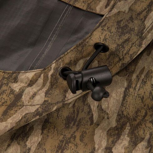 Drake Waterfowl El' Poncho (DW0293-006) | Compact Lightweight Waterproof Ripstop Camouflage Tactical Rain Poncho with Adjustable Hood | Packable Emergency Tarp for Hunting & Camping in Saudi Arabia