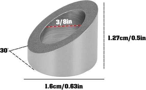 15pcs 3/8inch Angle Beveled Washer 30 Degree Stainless Steel Angle Washers for 1/8 Inch to 3/16 Inch Cable Railing in Saudi Arabia