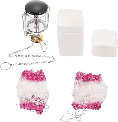 Toddmomy Outdoor Gas Camping Lantern Portable Emergency Gas-Powered Travel Light with Tent Illumination for Hiking and Power Outages in Saudi Arabia