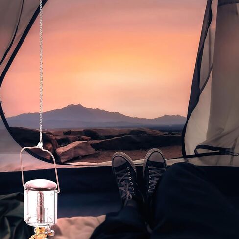 Toddmomy Outdoor Gas Camping Lantern Portable Emergency Gas-Powered Travel Light with Tent Illumination for Hiking and Power Outages in Saudi Arabia
